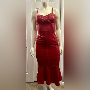 NV/ME Red boutique dress. NWT